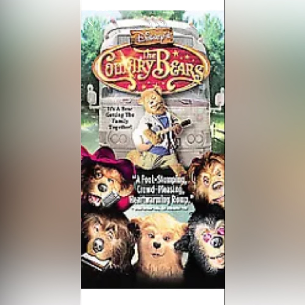 The Country Bears (VHS, 2002) Sealed